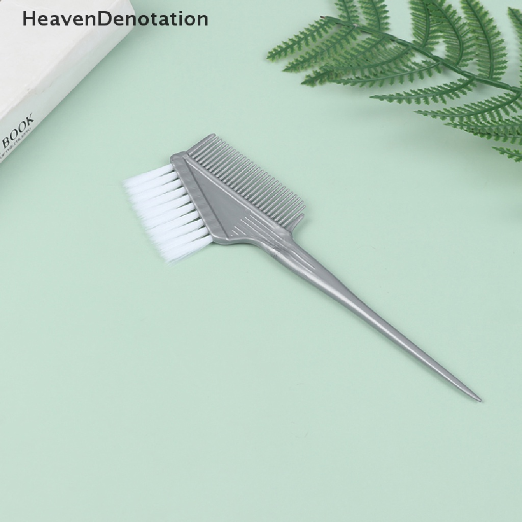 [HeavenDenotation] 1pcs Sikat Pewarna Rambut Brush Pewarna DIY Sisir Mewarnai Rambut Sikat Pewarna Rambut HDV