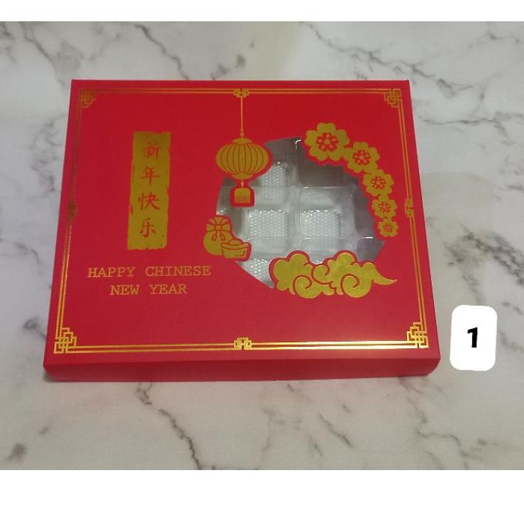 

Promo Bulan Ini Box Nastar Imlek / Box CNY / Box Chinese New Year / Dus Kue Nastar Imlek (5 BOX)