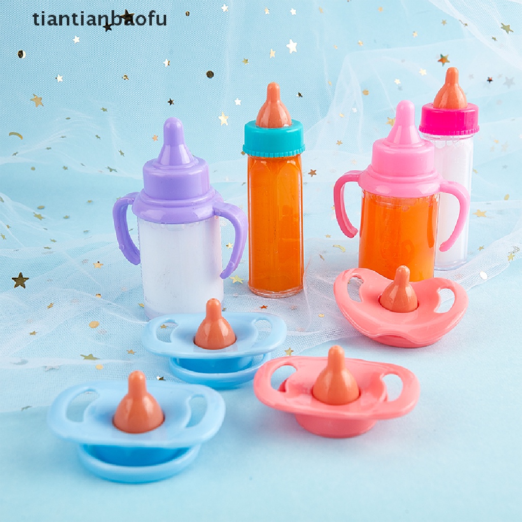 [tiantianbaofu] Magic Milk Bottle Pacifie 18inch American Doll Aksesoris Mainan Rumah Boneka Dekorasi Butik