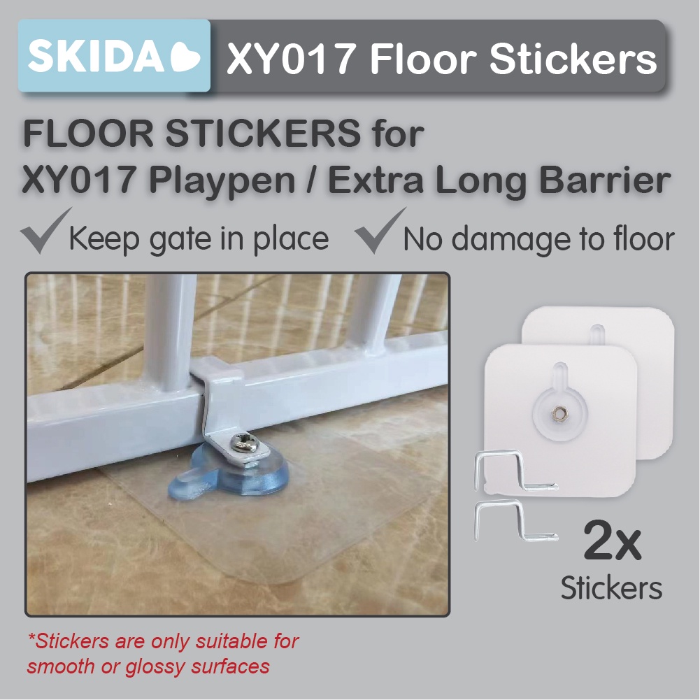 SKIDA Floor Stickers for XY017 Playpen / Extra Long Barrier