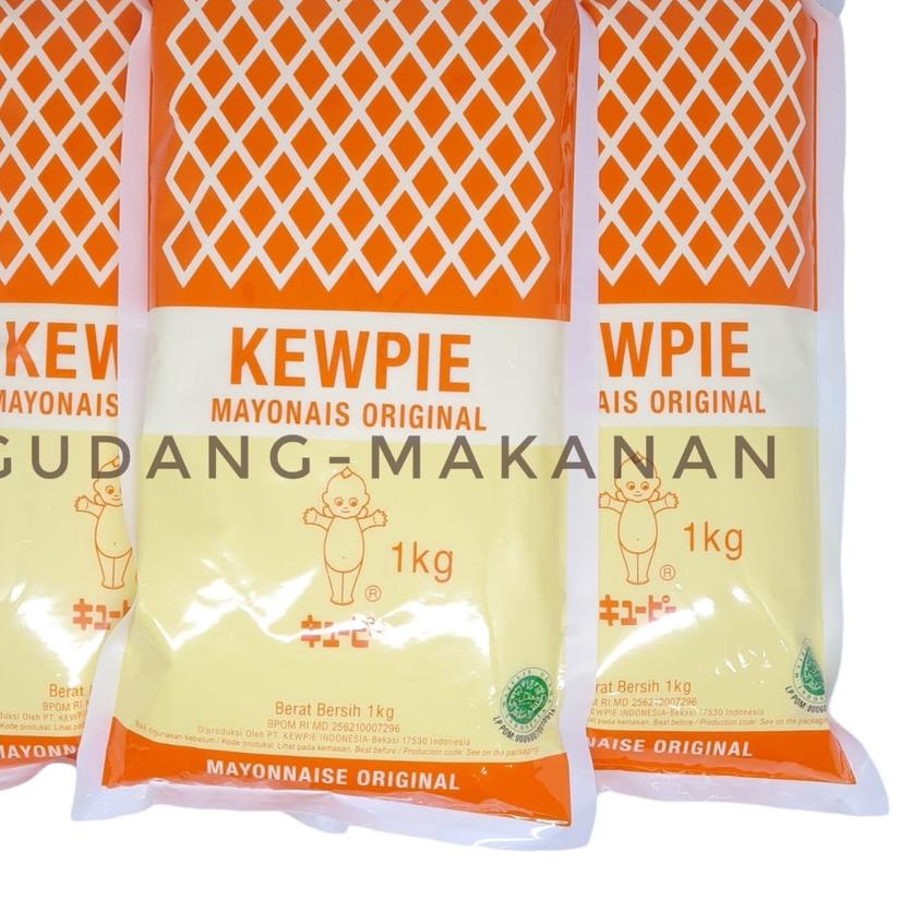 

▲ Kewpie Original Mayonnaise 1 kg, Best Mayo Japan, Kualitas Terbaik ➶