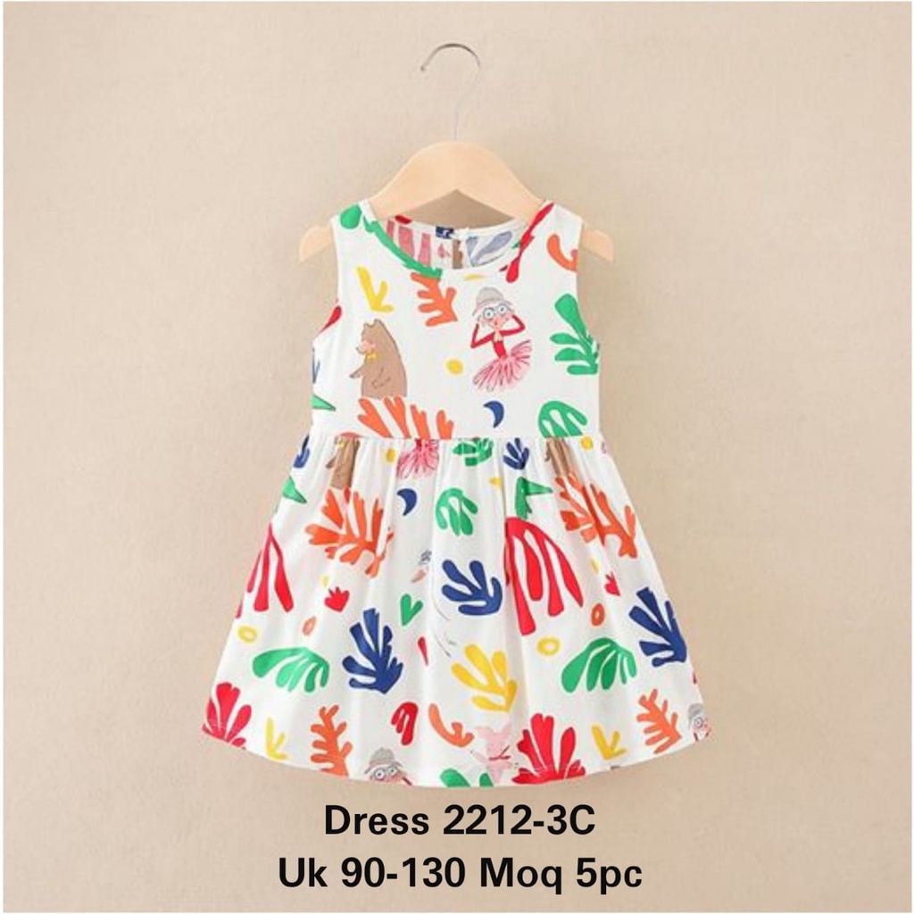 Carterlove Dress Anak Import Motif  / Dress Bayi / Dress Anak