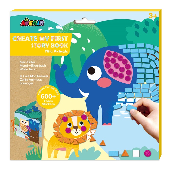 

Buku Edukasi Avenir Create My First Story Book Animals