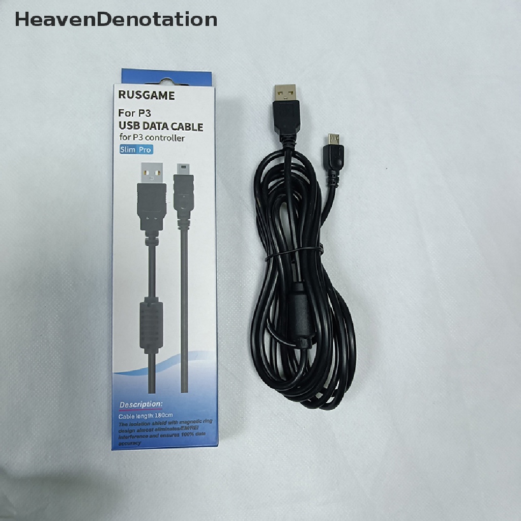 PLAYSTATION [HeavenDenotation] Untuk Playstation4 Untuk PS4 gamepad charger charging cable line Micro USB HDV