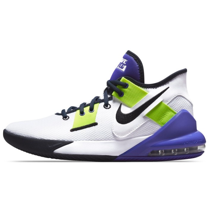 SEPATU BASKET ORIGINAL NIKE AIR MAX IMPACT II WHITE BIG SIZE 45 47