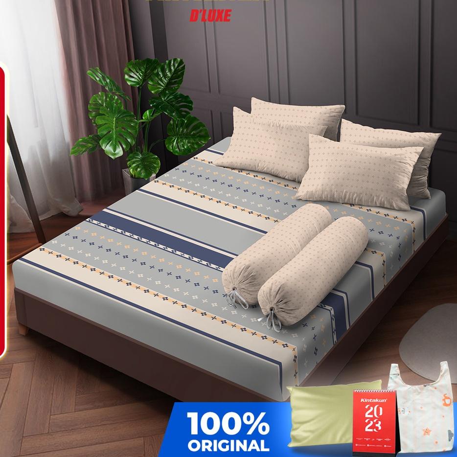 ♪ Kintakun Sprei Flat /200 Madana Aesthetic Dluxe Microtex Krem ☼