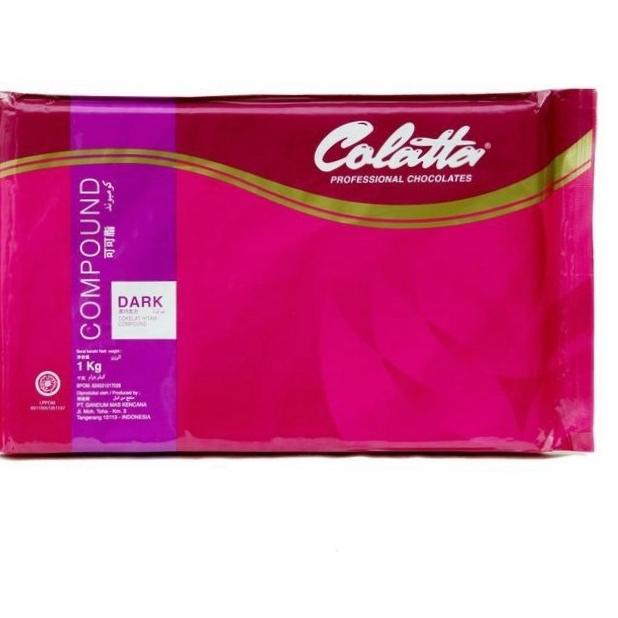 

Limited | KP8 | COLATTA DARK COMPOUND 1 KG - CHOCOLATE - COKLAT 1KG