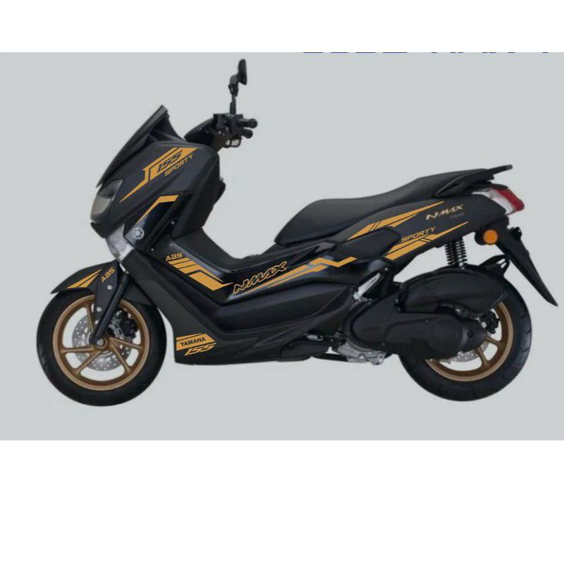 LIS BODY YAMAHA N MAX 155 OLD STIKER CUTTING N MAX