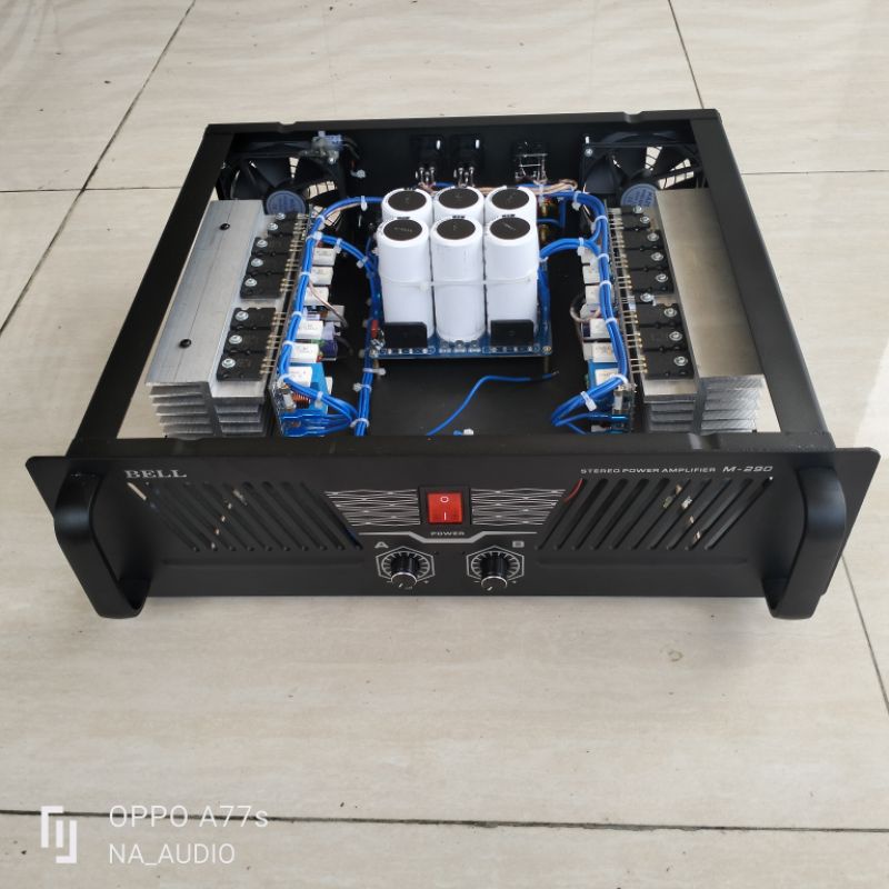 Power amplifier Spek balap 2U 20CM Tanpa travo full fiture pcb full dobel layer