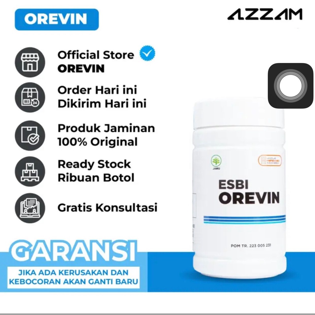 Terbaru Obat ESBIOREVIN Esbi Orevin Asli 100% Herbal Alami Original