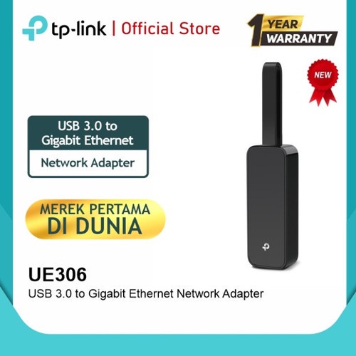 TPLink UE306 Adapter USB 3.0 to RJ45 Gigabit Ethernet