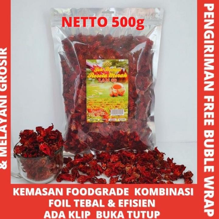 

➧ teh rosela merah 500 gram ➤