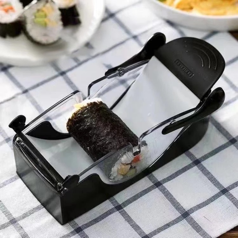 Japanese Sushi Roll Non-stick Maker/Mesin Pembuat Onigiri Nasi Daging Sayur DIY/Aksesoris Masak Dapur