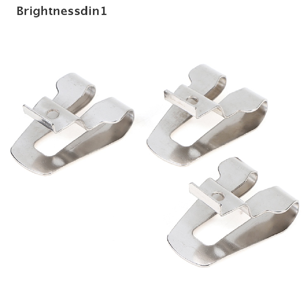 [Brightnessdin1] 3pcs Pengait Klip Sabuk Untuk Makita 18V Max Tools Untuk DTD152 DTL061 DTD145 LXDT01 Butik