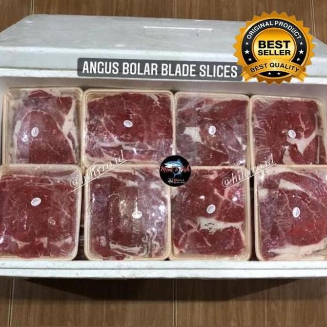 

ANGUS BOLAR BLADE SLICE BEEF | SUKIYAKI / YAKINIKU / SHABU-SHABU 500GR H65464UJ