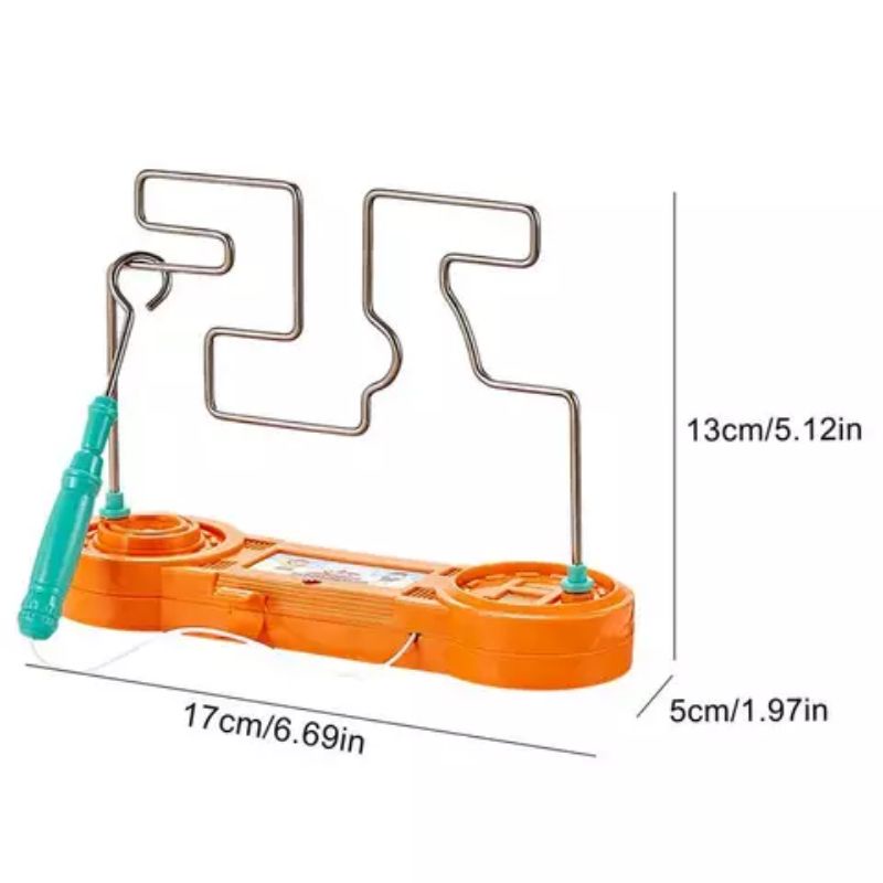 Mainan Wire Buzzer Touch Maze Wire Buzz Mainan Melatih Sensoric Motoric  Mainan Misterbin MU02