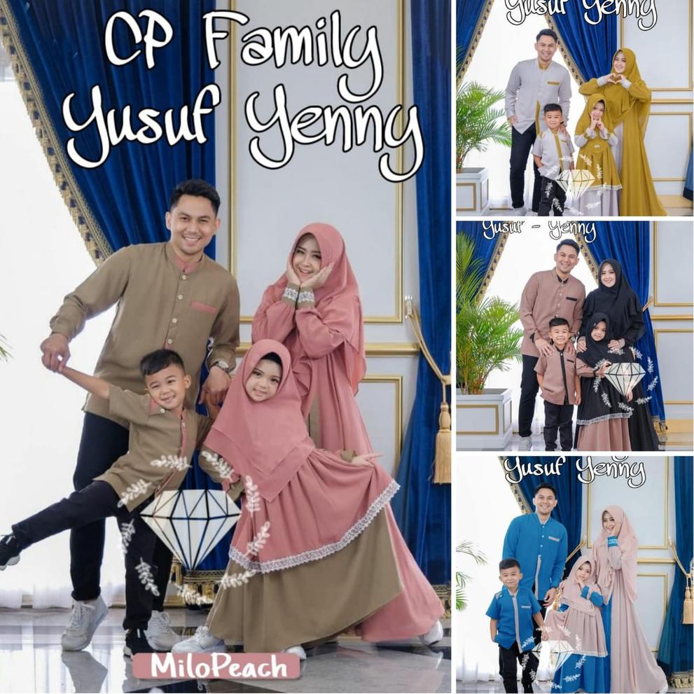 Diskon Minggu Ini [Gratis Mini Gold] COUPLE KELUARGA - BAJU COUPLE KELUARGA ANAK 2 - CP FAMILY SYARI