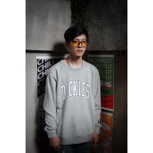 SWEATER CREWNECK DICKIES FULL BORDIR FLECCE