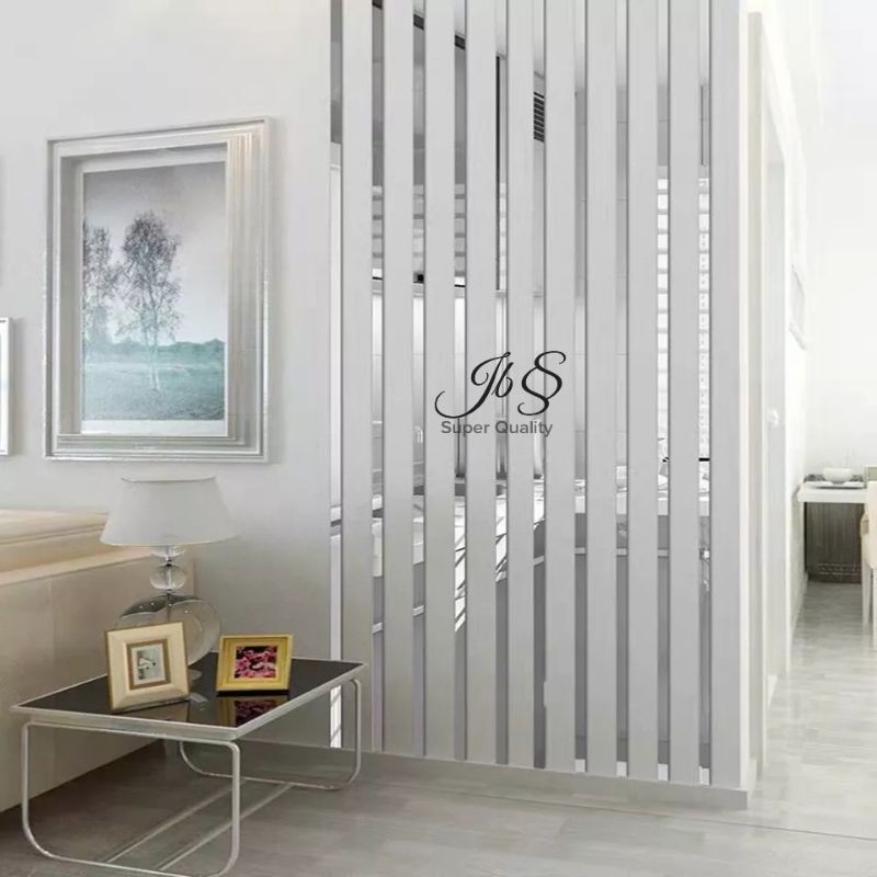 LIST PLAT STRIP MIRROR 10×2,438MM(243,8CM)× T:0,5MM STAINLESS SS 201 - INTERIOR/FURNITURE