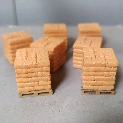 Muatan truk semen skala 1/87