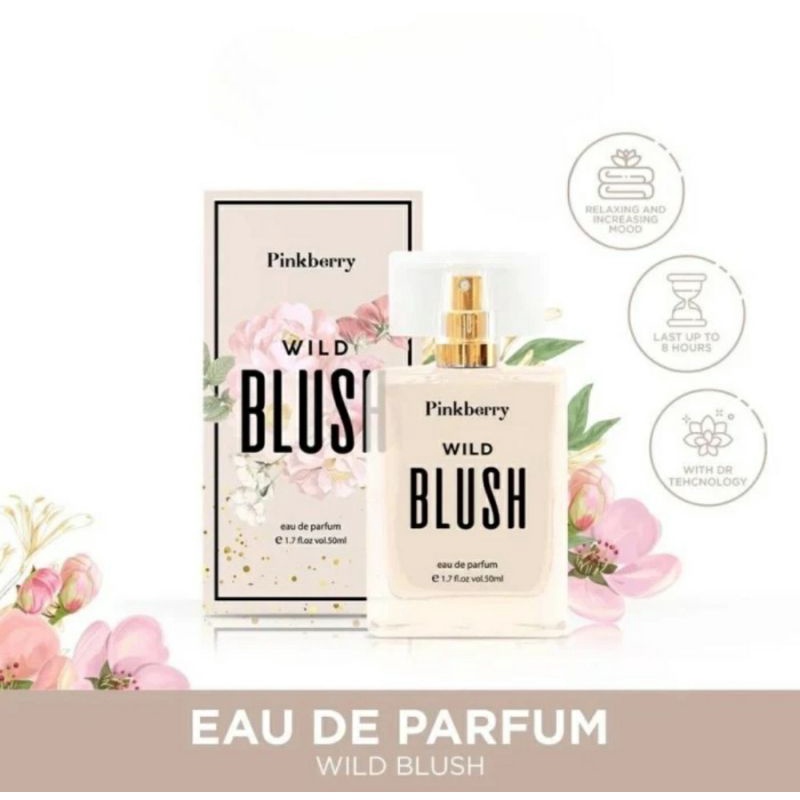 Pinkberry Pink Berry Wild Blush Eau De Parfume EDP 50 ml - WILD BLUSH