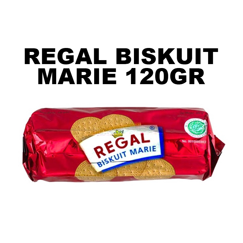 

Regal Biscuit Marie 120 gr - Ukuran Kecil