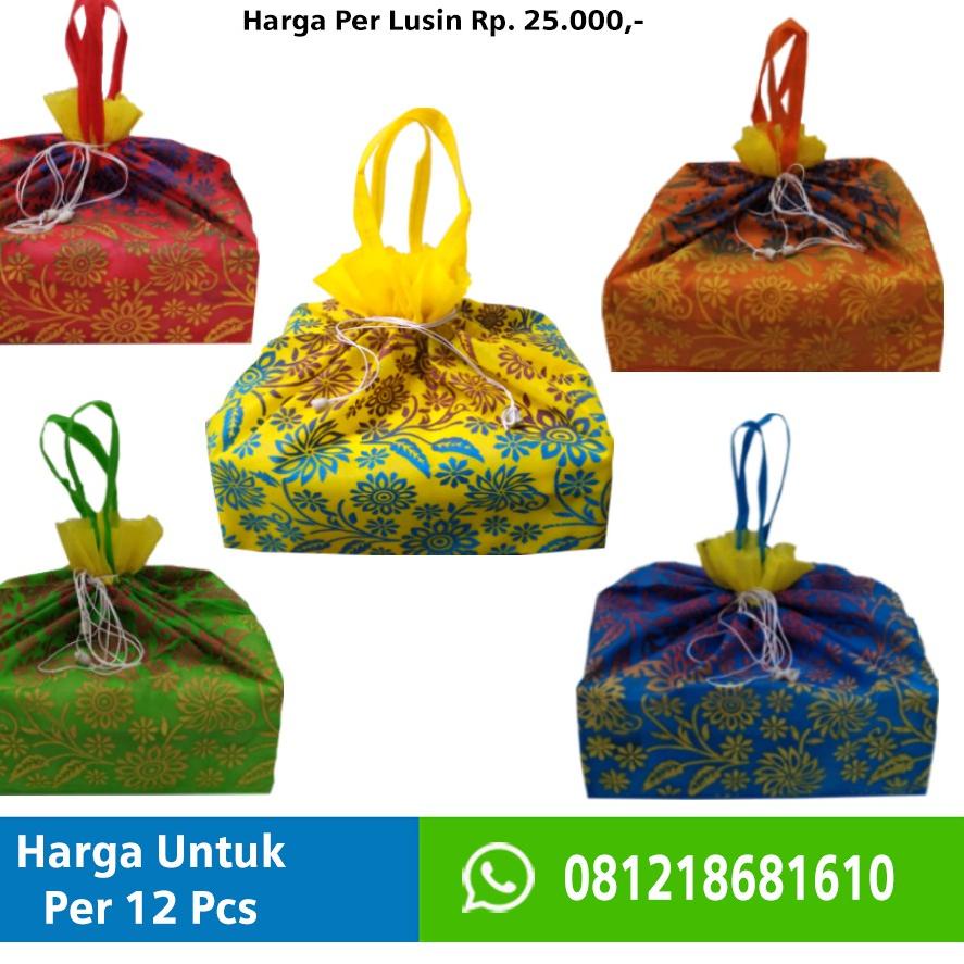 

IAN955 Tas Serut Motif Spunbond / Tas Hajatan / Tas Kotak Nasi 22cm x 22cm +