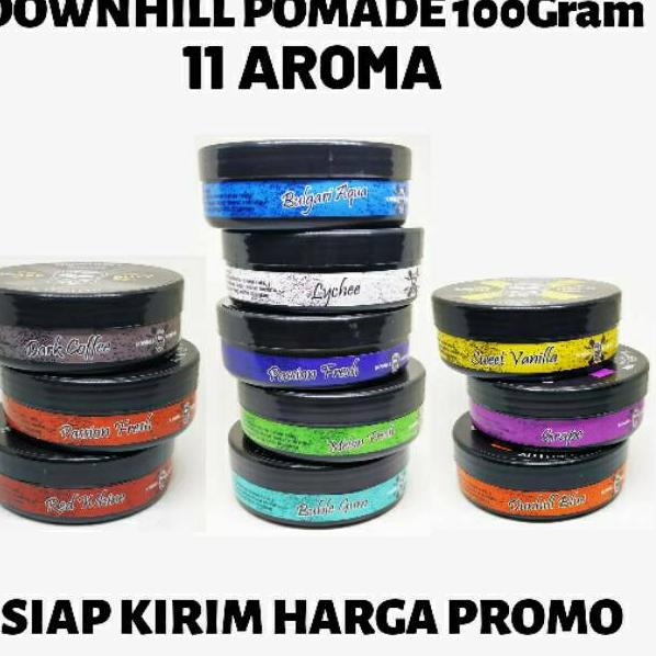 ✨ 7.7  Downhill Pomade Oilbased  besar 100gram aroma grosir murah 11 Aroma