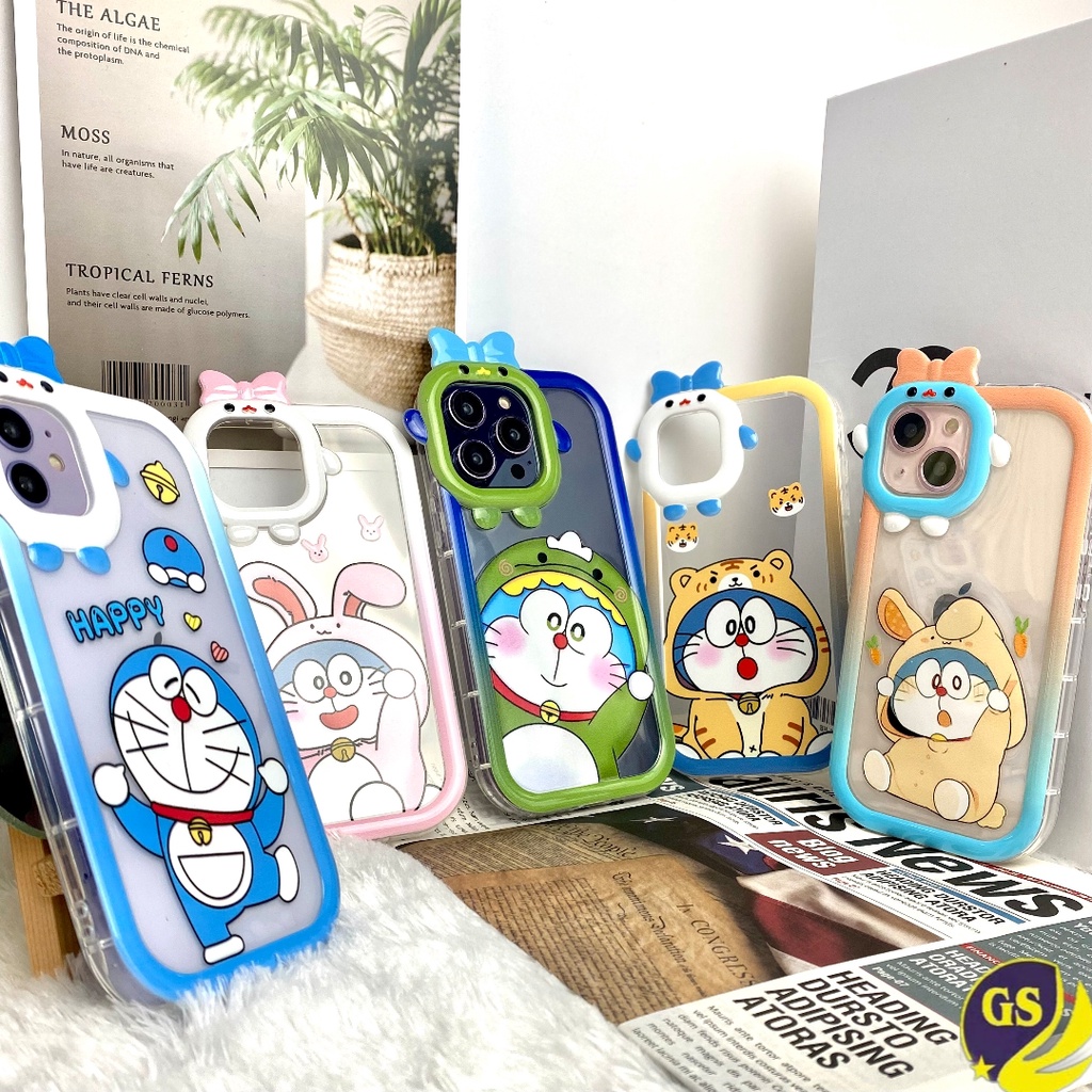 NEW!!! SOFT CASE LENSA KARTUN BOW MONSTER SWEET 3D KARAKTER DORAEMON FOR IPHONE 13 13MINI 13PRO 13 PRO MAX 14 14PLUS 14PRO 14 PRO MAX