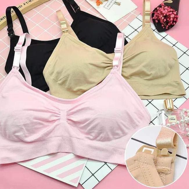 ♙ GENIE NURSING BRA - BRA MENYUSUI Dengan Kait Depan Original By GenieBra ✶