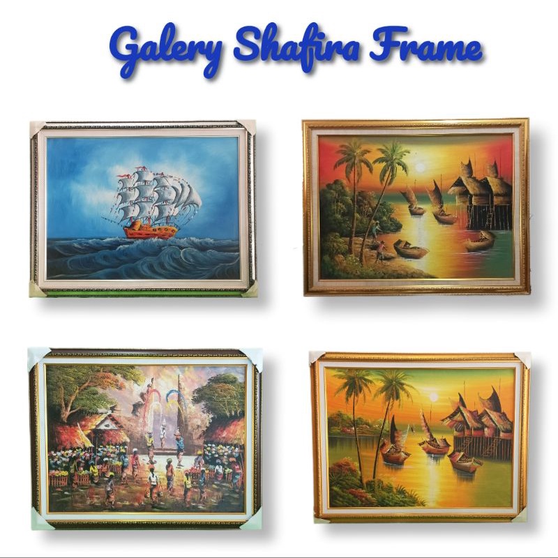 Lukisan Pemandangan | Lukisan kanvas | lukisan asli