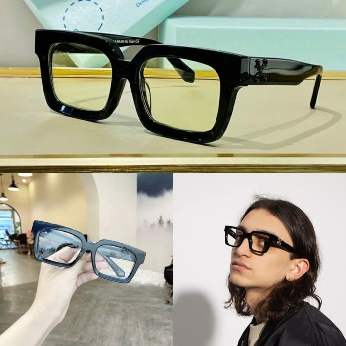 frame kacamata minus anti radiasi korean style off white Catalina