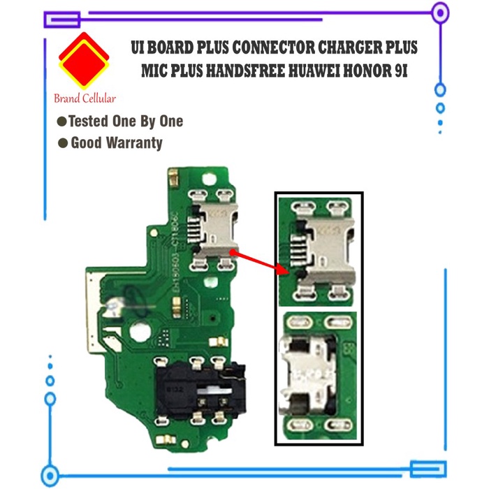 BOARD CHARGER - MIC - HANDSFREE HUAWEI HONOR 9I