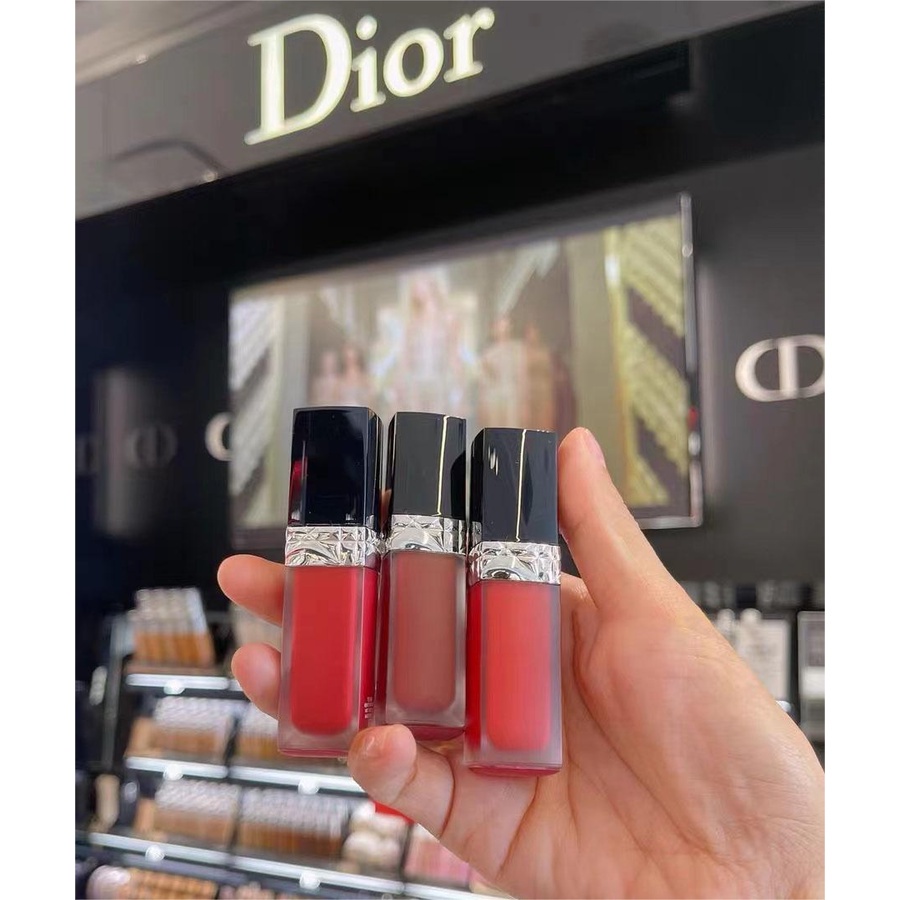 DIOR Rouge Forever Liquid Lipstick / Dior Transfer Proof Matte Liquid Lipstik Weightless Long Wear 6