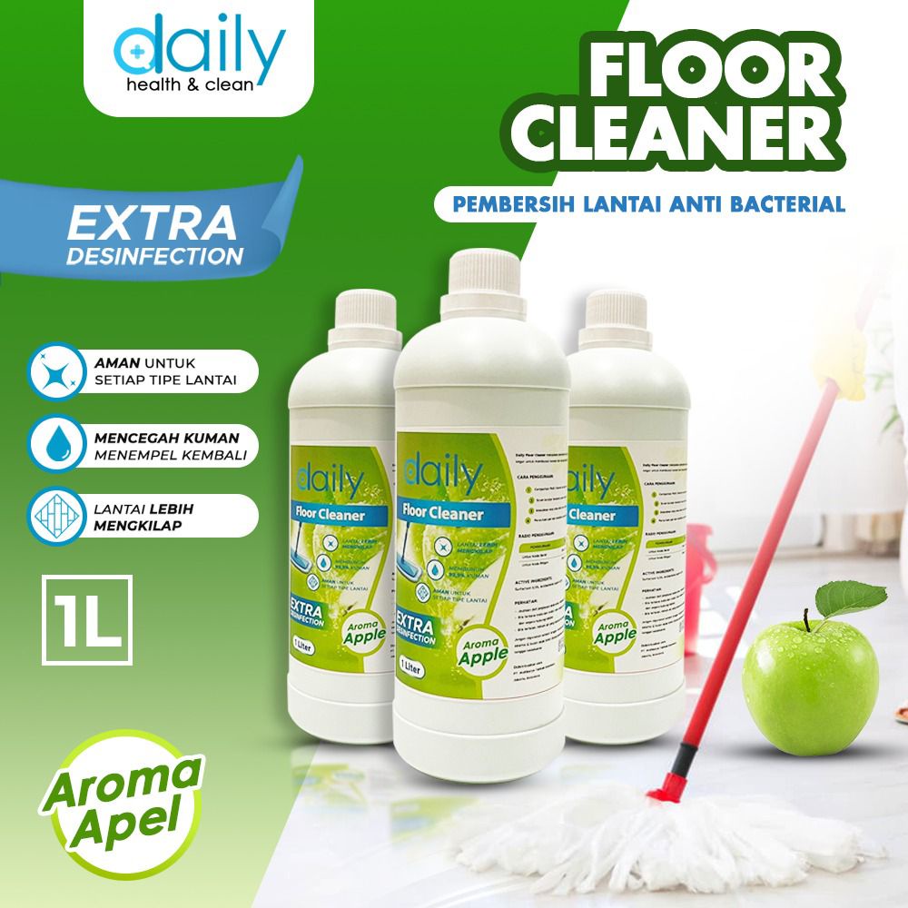 PEMBERSIH LANTAI DAILY FLOOR CLEANER 1 LITER ANTIBACTERIAL