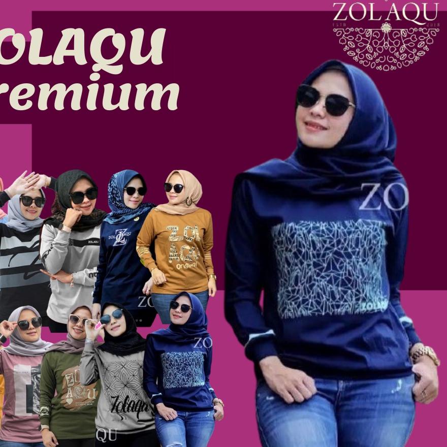 (Bisa Cod) kaos zolaqu (01) baju kaos atasan zolaqu zolaku jolaku jolaqu senam olahraga original ori