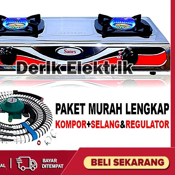 ✺ KOMPOR GAS KOMPOR GAS 2 TUNGKU / KOMPOR 2 TUNGKU / KOMPOR 2 TUNGKU MURAH / KOMPOR GAS 2 TUNGKU MUR