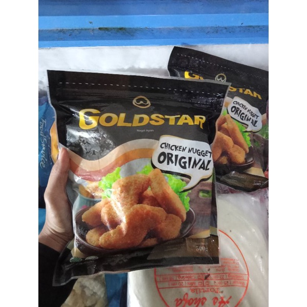 Goldstar chiken nugget original 500 gr