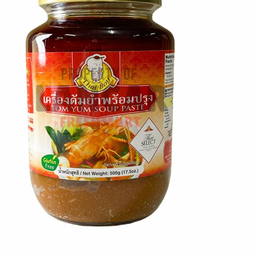 

► THAIBOY TOM YUM SOUP PASTE 500GR / THAIBOY TOMYUM SOUP PASTE 500GR ☻