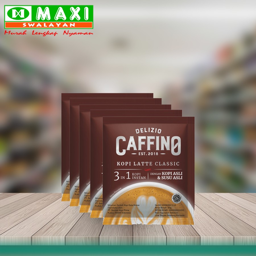 

Caffino Kopi Instant Sachet 5x20gr Classic