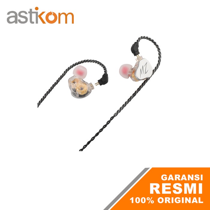 Mezone HS-06 IEM Earphone with Mic In Ear Monitor Dual Dynamic Driver