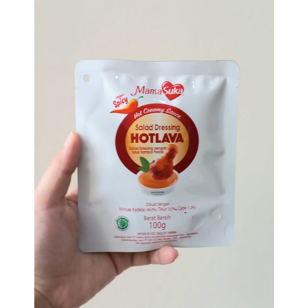 

Hot Lava Mamasuka Saus Pedas Saos