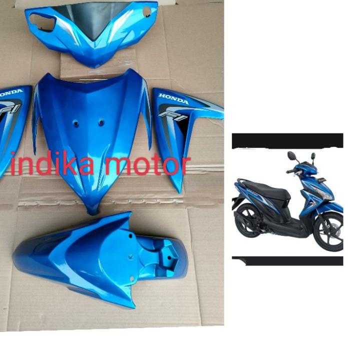 Terbaik.. FULL COVER BODY HALUS VARIO 110 FI + STICKER/STRIPPING + REFLEKTOR VARIO 110 FI full body 