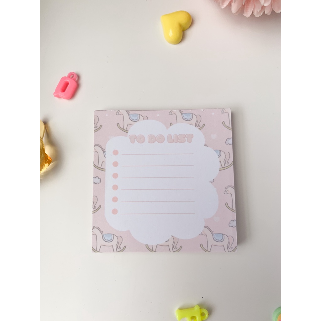 【GOGOMART】Kertas Memo Memopad Memo Notepad / Memo Catatan Bukan Sticky Notes Tempel - MM022