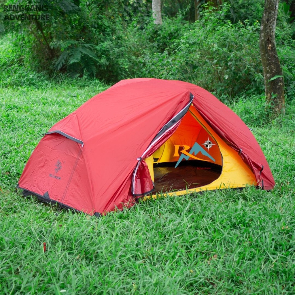 Tenda Camping HILLMAN Early Bird 2 Orang Camping 2 - 3 Orang Frame Alloy
