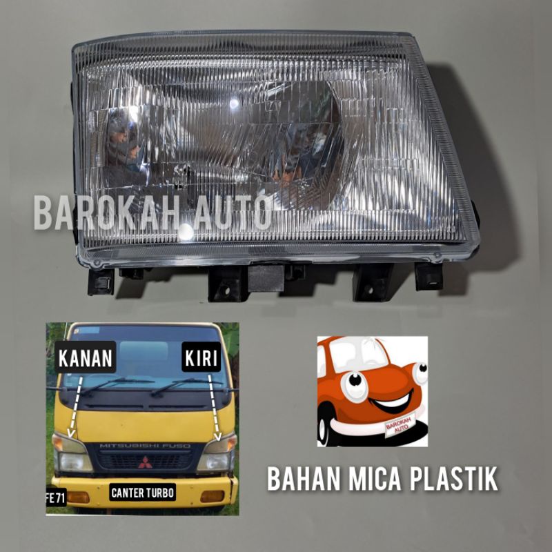 lampu depan besar headlamp canter 110ps 125ps 136ps