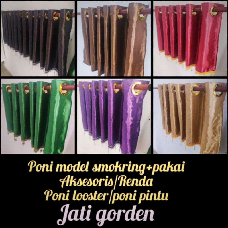 Poni Gorden Atas Pentilasi Loster Lubang Angin Pintu |  Poni Renda Pemanis Jendelaa Cantik