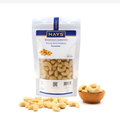 

TERLARIS Kacang Mede Panggang /Kacang Mete Panggang /Kacang Mente Panggang Sehat, Roasted Cashew - HAYS