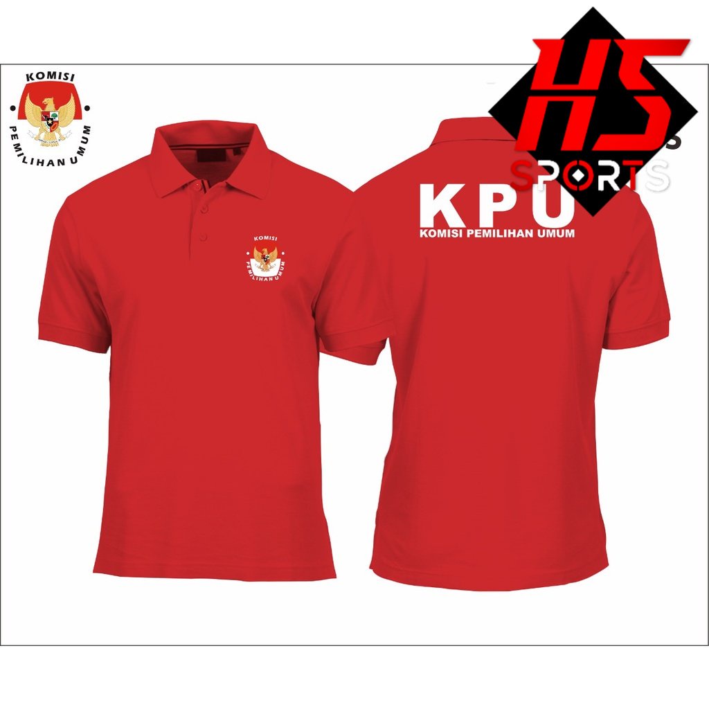 POLO KERAH KPU - BAJU KPU - POLO KPU - KOMISI PEMILIHAN UMUM