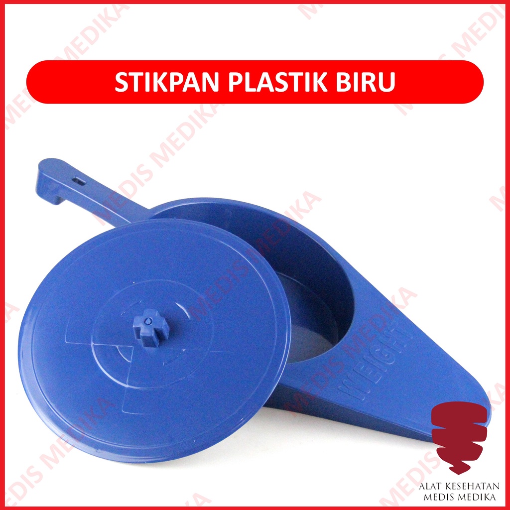 Pispot Sodok Alat Bantu BAB Sendok Stickpan Stikpan Tangkai Plastik Orang Tua Manula Dewasa